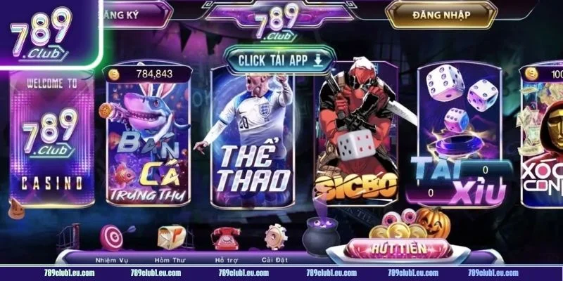 Các tính năng chơi game đặc biệt tại 789 CLUB.