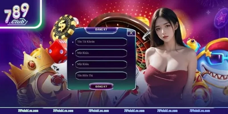 Tạo tài khoản tại cổng game 789 CLUB nhanh chóng, dễ dàng.