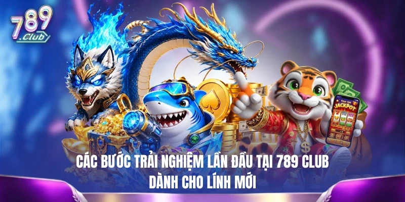 Các bước trải nghiệm lần đầu tại 789CLUB dành cho lính mới